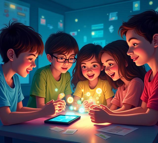 Gamified learning with interactive challenges and student engagement